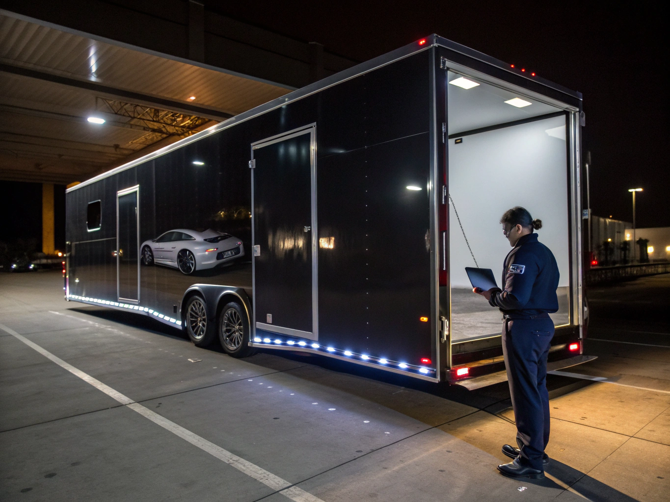 SECURE TRANSPORT, LLC fleet truck